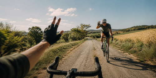 Wer grüßt wen beim Radfahren? Der Gruß-Knigge