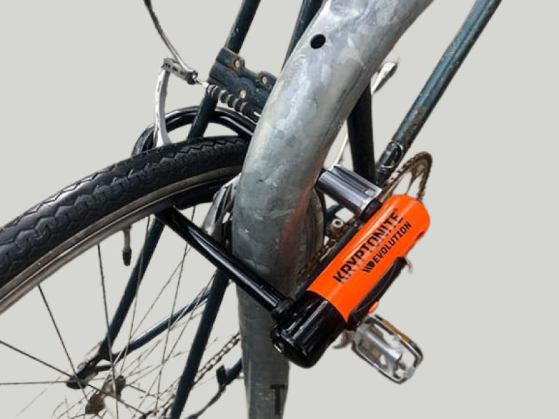 kryptonite evolution mini 7 fahrradschloss kryptoflex Kryptonite Evolution Mini 7 + Flex U-Schloss