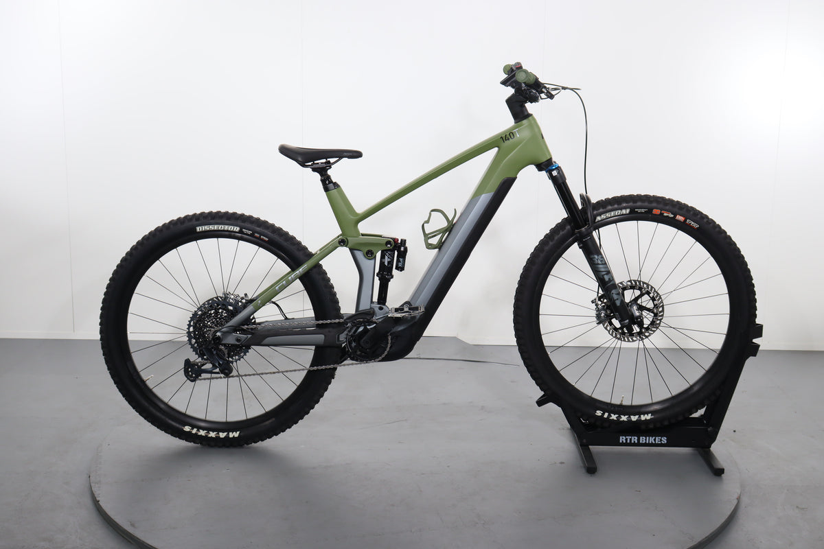 cube stereo hybrid 140 olive Cube Stereo Hybrid 140 HPC TM 29 Refurbished E-Bike