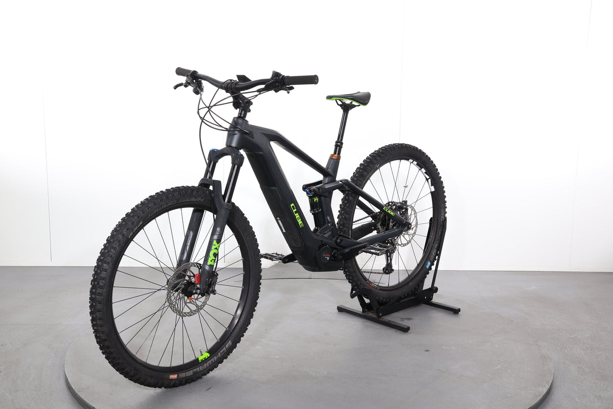 stereo hybrid 140 hpc sl 625 iridium ́n ́green Cube Stereo Hybrid 140 HPC SL Refurbished E-Bike