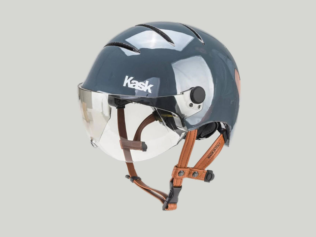 kask fahrradhelm urban lifestyle mit visier Helm Kask Urban Lifestyle Ardesia - Größe L