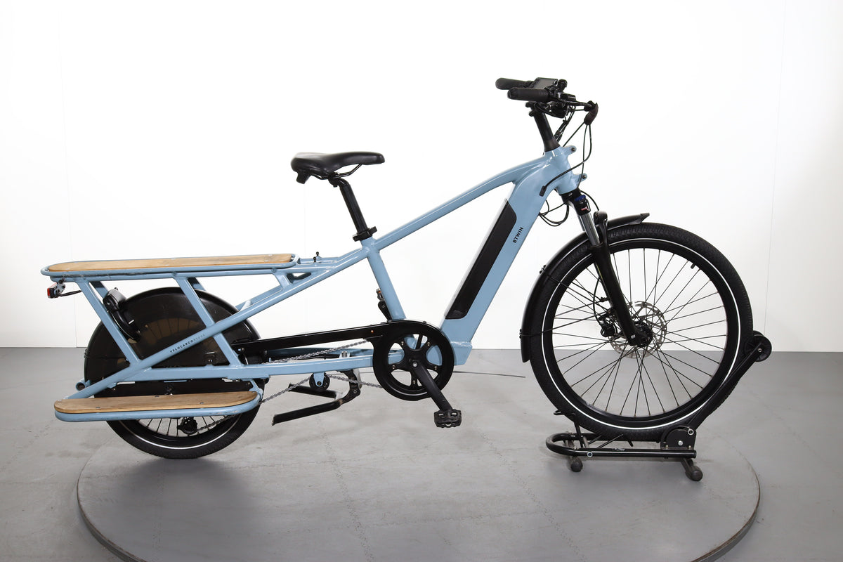 elops e-lastenfahrrad cargobike r500e longtail Btwin Elops R500E E-Bike gebraucht