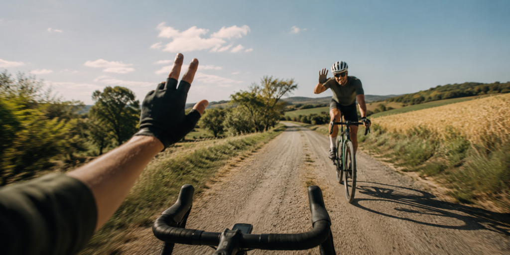 Wer grüßt wen beim Radfahren? Der ungeschriebenen Gruß-Knigge für Gravel- und Rennradfahrer