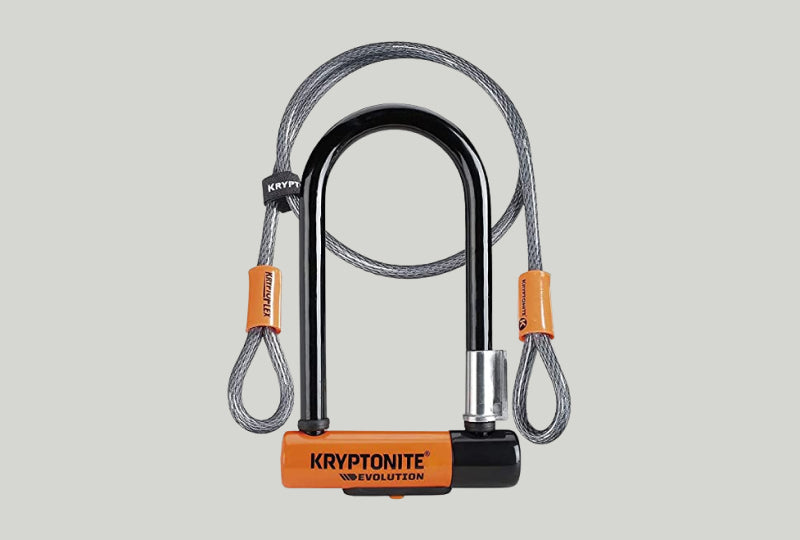 Kryptonite Evolution Mini 7 + Flex U-Schloss