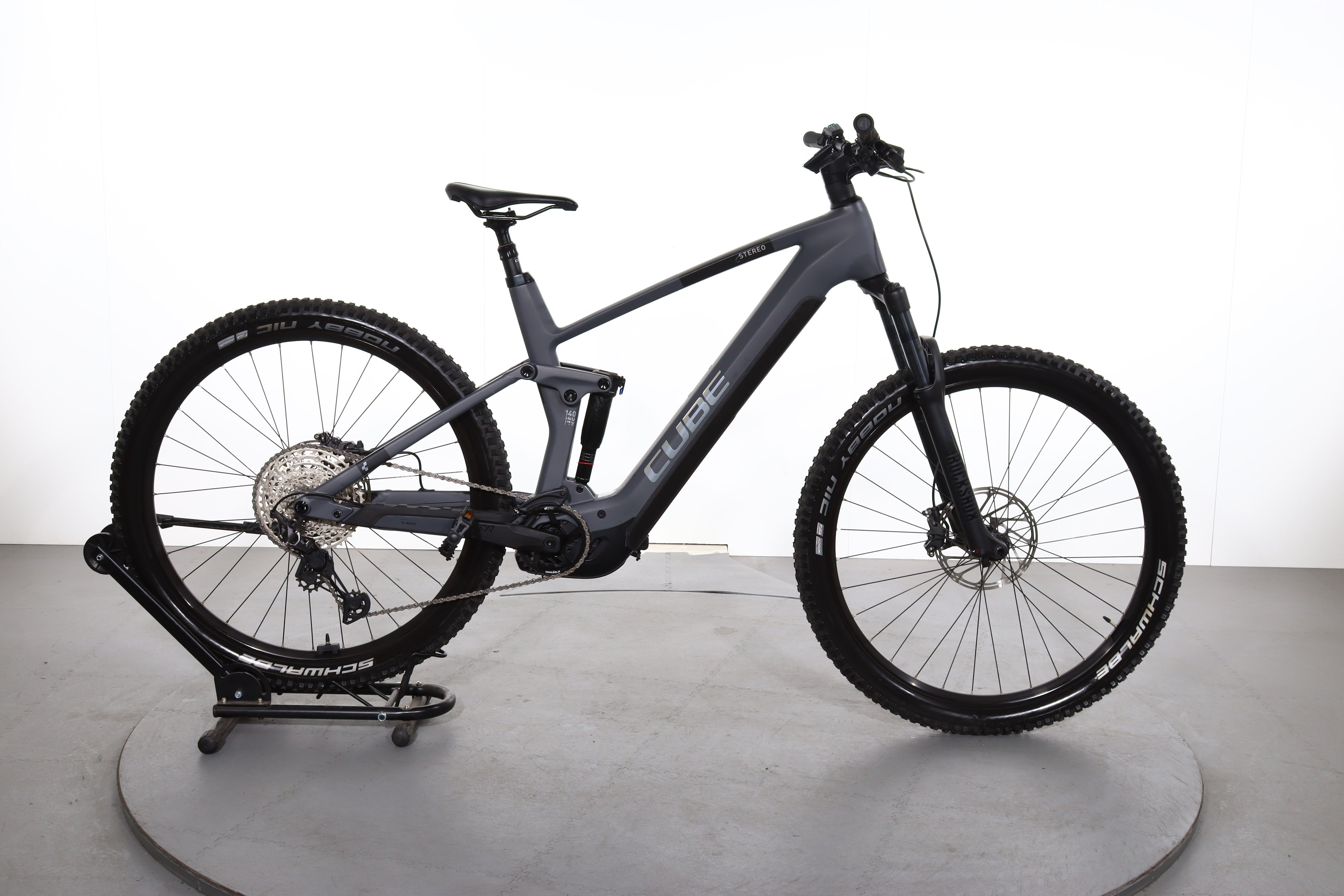 cube rock shox mountainbike Cube Stereo Hybrid 140 HPC Race E-Bike gebraucht