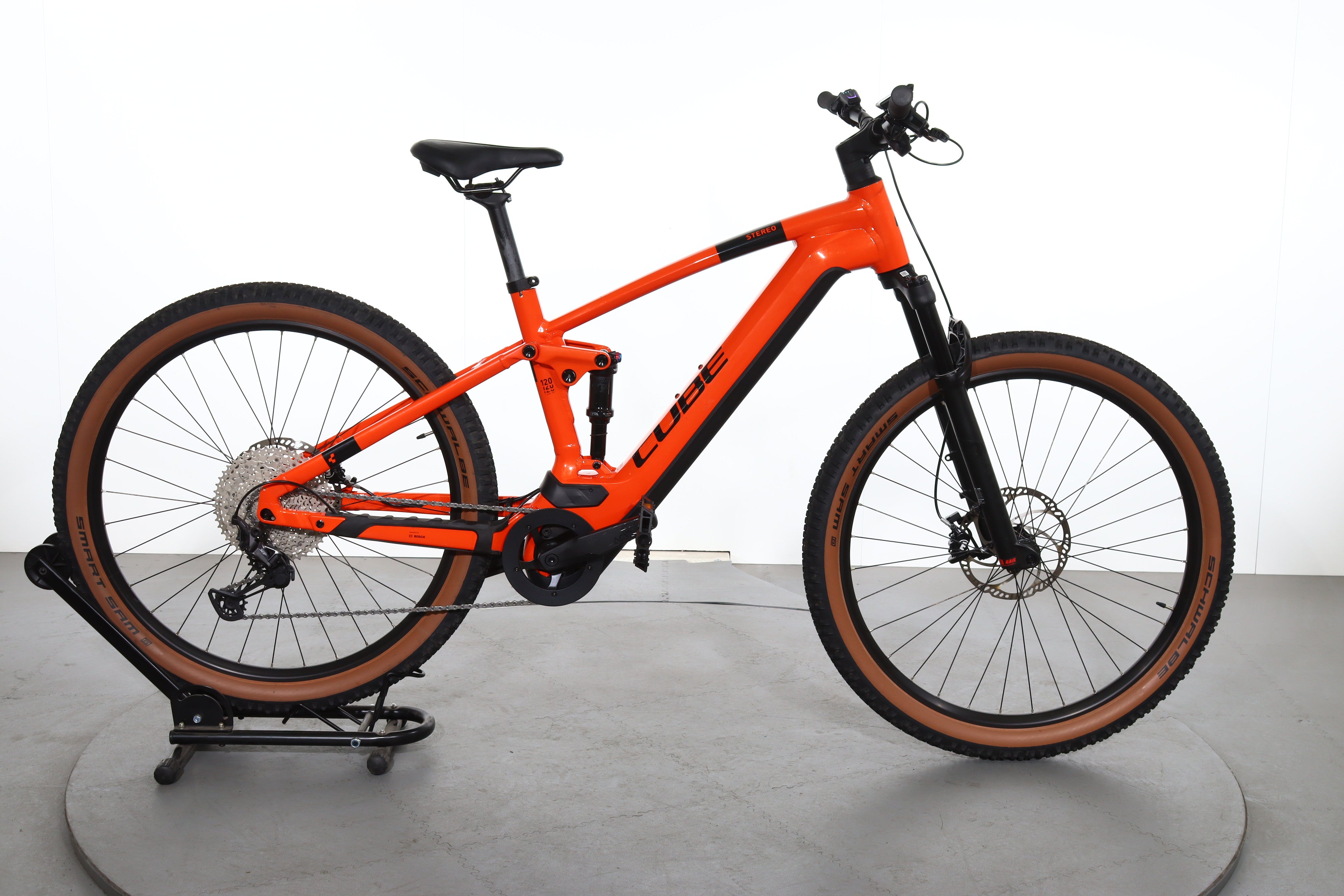 cube stereo hybrid 120 pro 625 grau/orange Cube Stereo Hybrid 120 Race E-Bike gebraucht