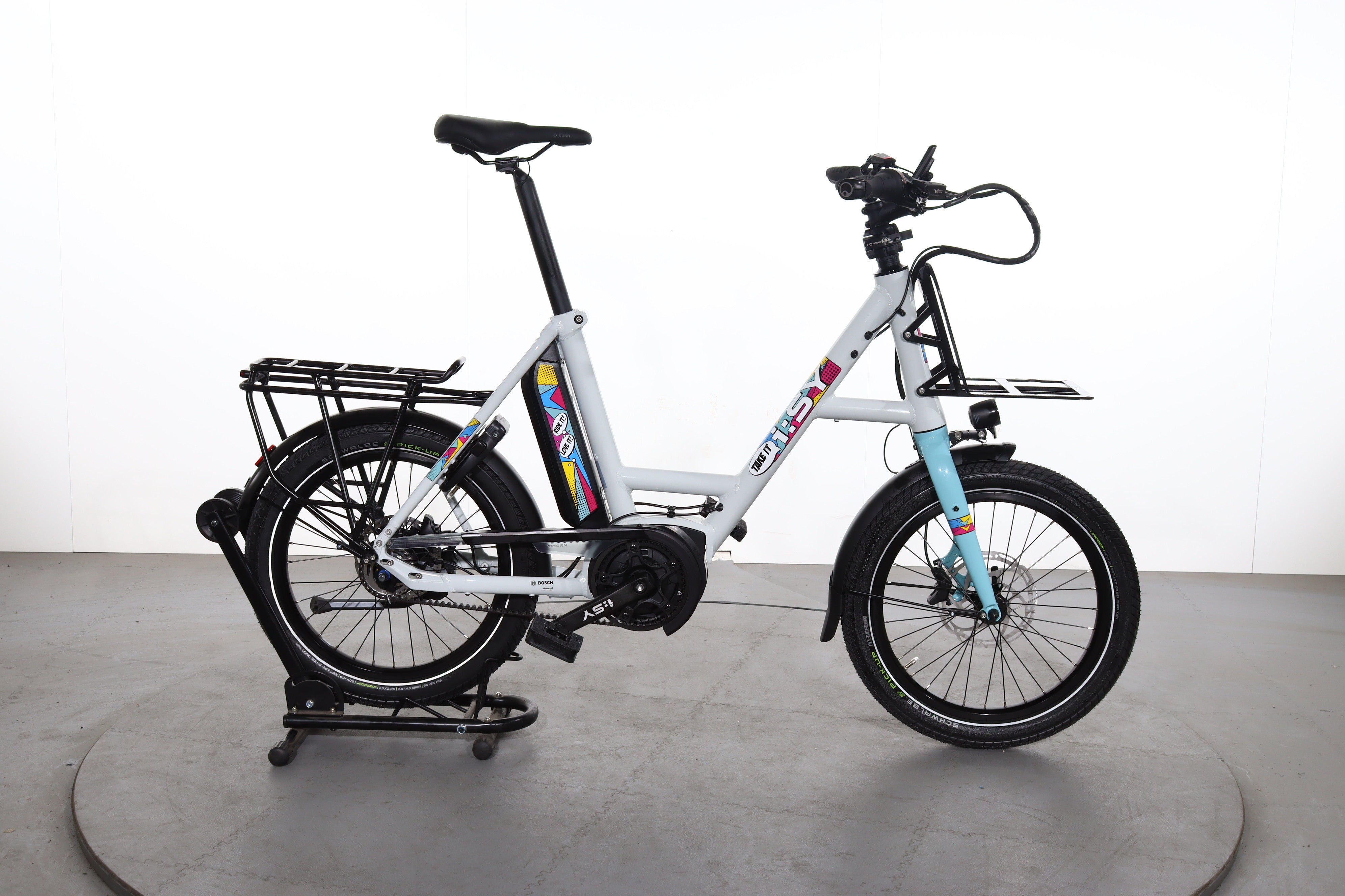 rückgabe fahrrad xxl I:SY Pop Art E5 ZR RT E-Bike gebraucht