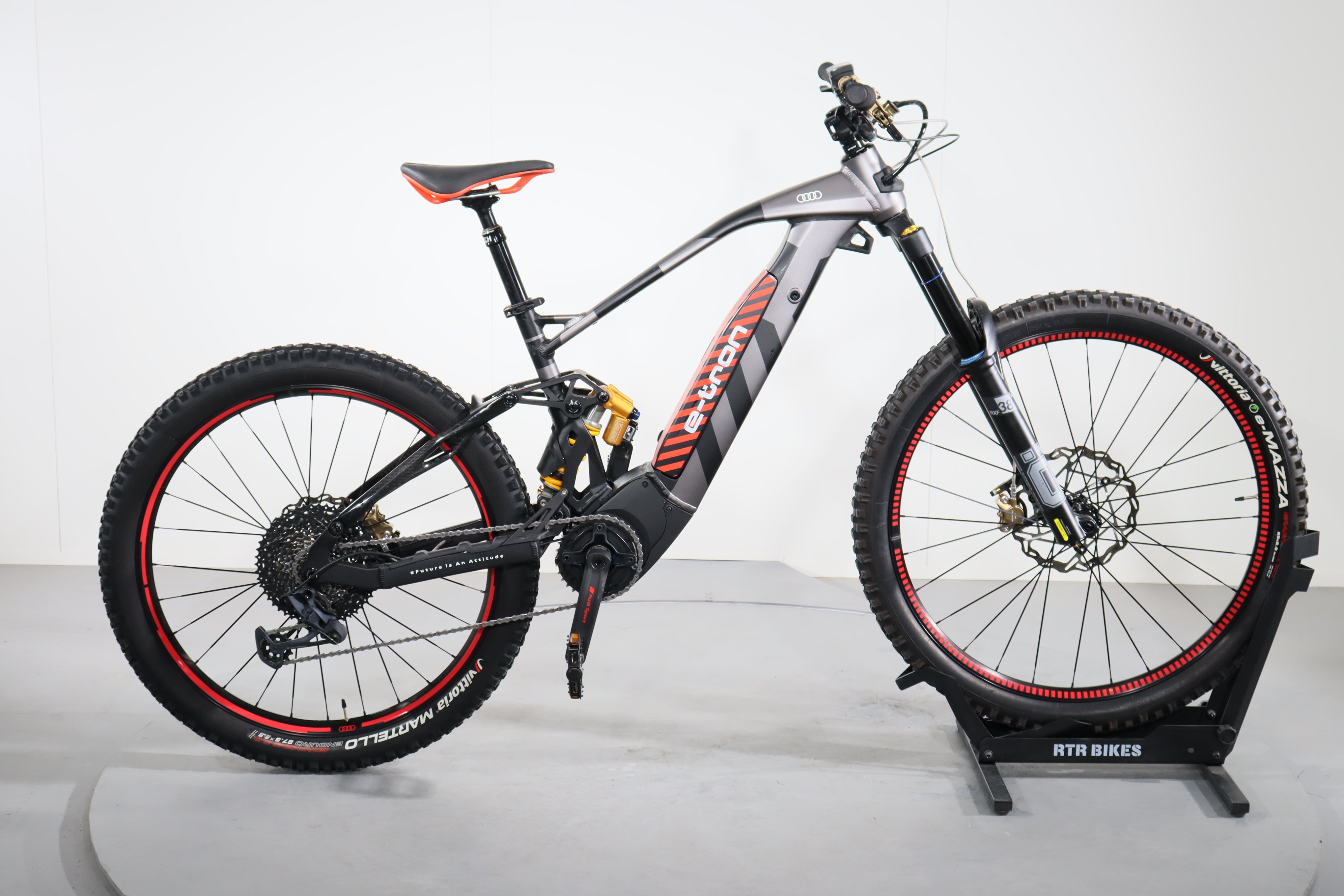 elektrofahrrad audi Audi electric Mountainbike E-Bike gebraucht