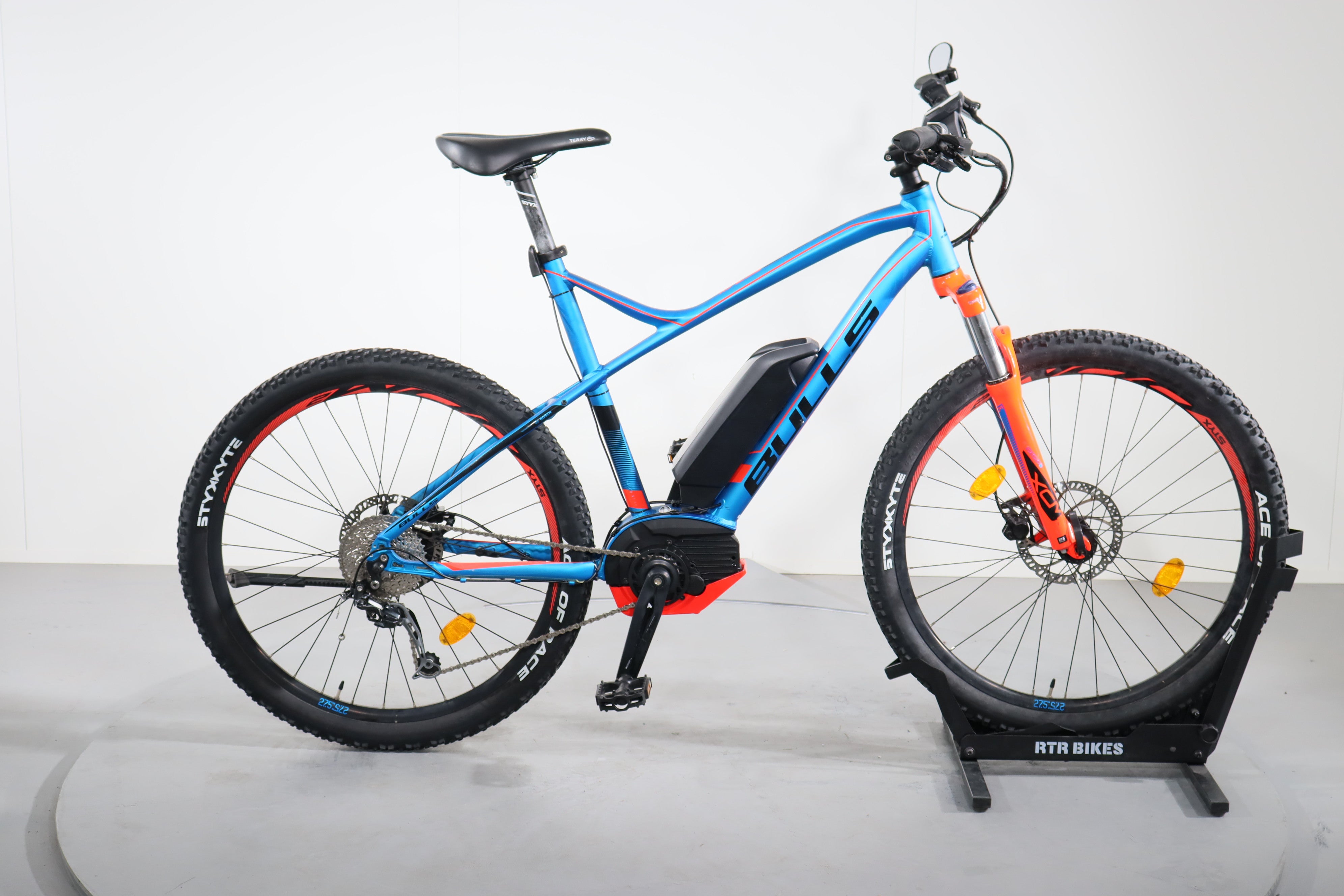 bulls mountainbike blau orange Bulls SIX50 E1 E-Bike gebraucht