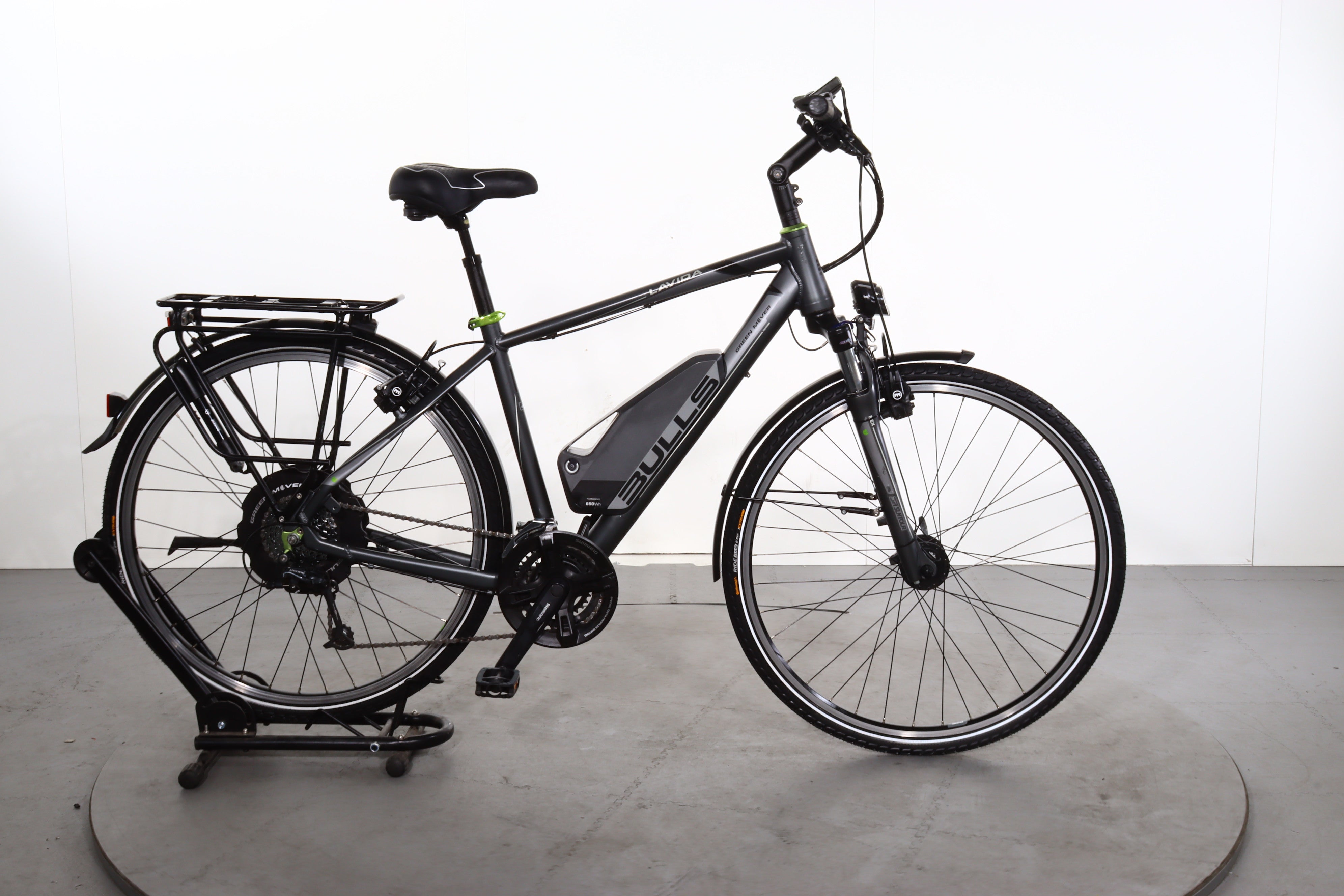 Antivol Vélo Pour Batterie E-Bike AXA, Compatible Bulls Green Mover Lavida (tube Diagonal, 2015+) - Neuf