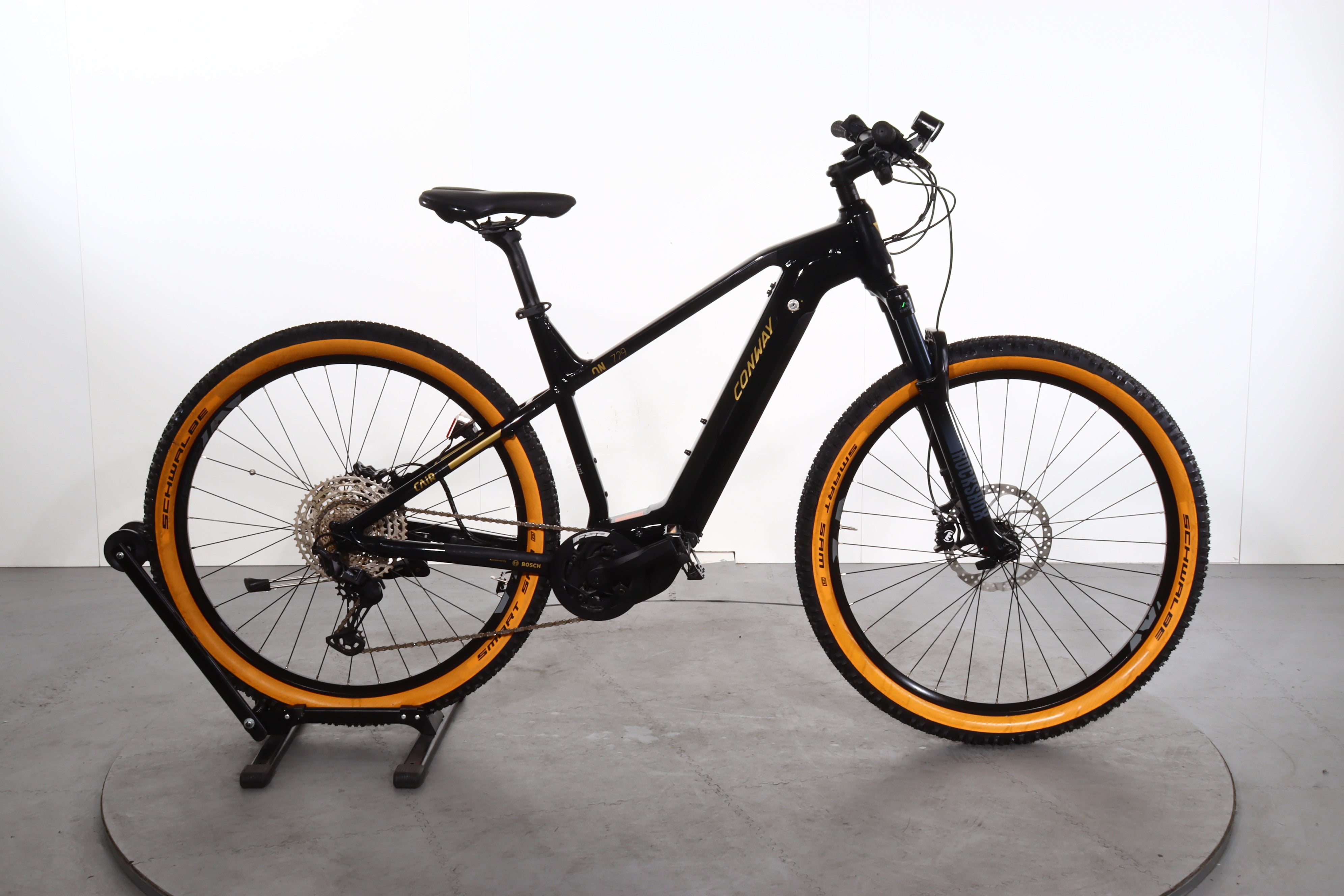conway mountainbike schwarz orange Conway Cairon S 729 E-Bike gebraucht