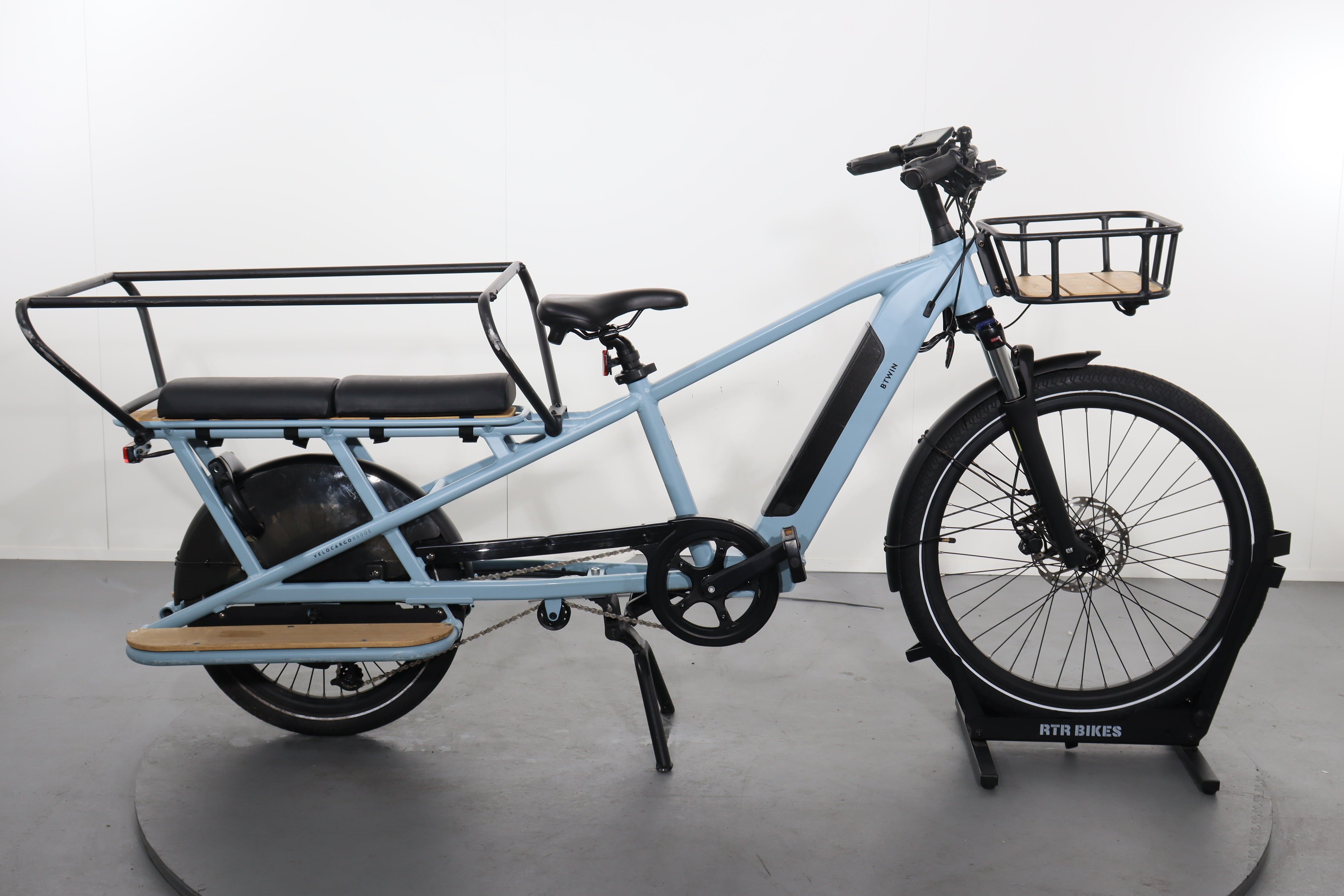 longtail fahrrad 2 kinder decathlon Decathlon Elops R500 Longtail Refurbished E-Bike