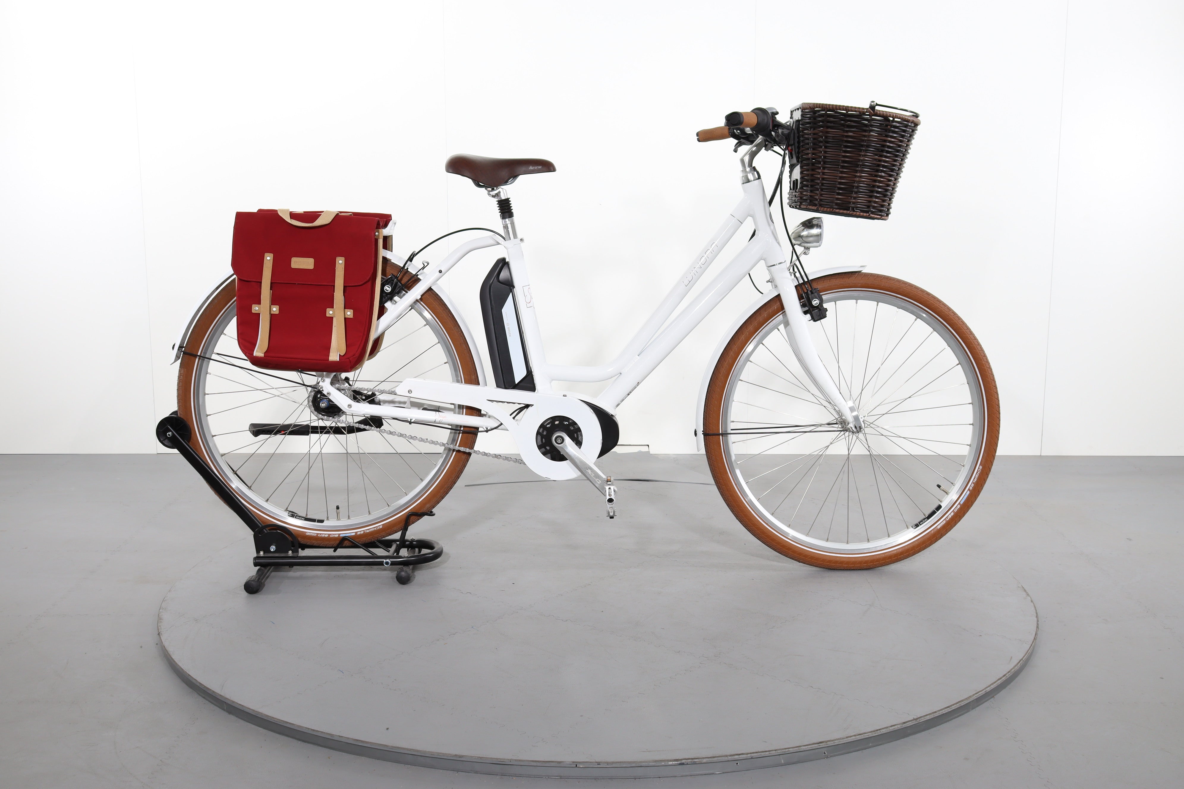 e bike damen weiss retro Winora Saya N7F E-Bike gebraucht